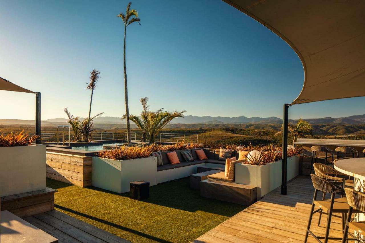 Sky Villa Boutique Hotel By Raw Africa Collection Plettenbergbaai Buitenkant foto The rooftop pool at the new hotel